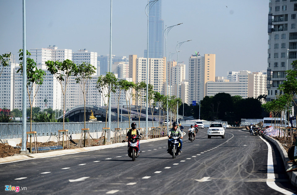 Thông xe cây cầu 500 tỷ qua đảo Kim Cương ở Sài Gòn